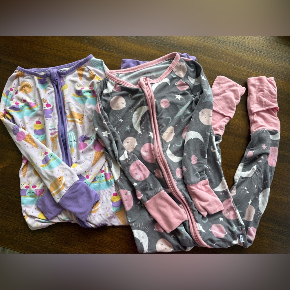 Little Sleepies Toddler Zip Pajamas